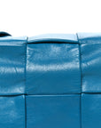 Paper Calfskin Maxi Intreccio Cassette Crossbody Bag Blaster