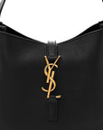 Smooth Calfskin Small Le 5 A 7 Soft Hobo Black