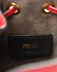 Vitello Cruise F is FNDI Mini Mon Tresor Bucket Bag Fragola