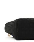 Nylon Cannage Large Lady D1OR Black
