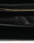 Shiny Calfskin Medium Triomphe Black