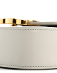 Shiny Calfskin Mini Triomphe Chalk