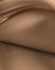Shiny Calfskin Medium Triomphe Smoked Brown