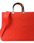 Technical Fabric Plexiglass FF Medium FNDI Sunshine Shopper Tote Tulipano