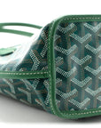 Goyardine Reversible Mini Anjou Green