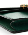 Calfskin Mini Dionysus Shoulder Bag Emerald
