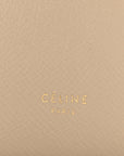 Grained Calfskin Micro Belt Bag Light Taupe