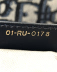 Oblique Saddle Bag Blue