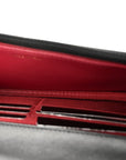 Lambskin Quilted CHNL 19 Wallet On Chain WOC Black