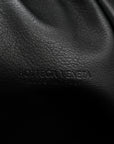 Smooth Butter Calf The Pouch Oversized Clutch Black