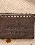 GG Supreme Monogram Web Neo Vintage Shoulder Bag Beige New Acero Crop