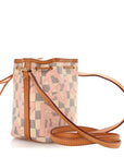 Damier Azur Tahitienne Nano Noe Rose Ballerine