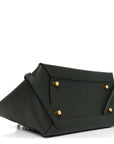 Grained Calfskin Mini Belt Bag Amazone