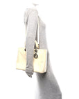 Patent Cannage Large Lady D1OR White