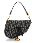 Oblique Saddle Bag Blue