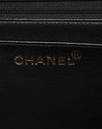 Lambskin Quilted Jumbo Single Flap Black