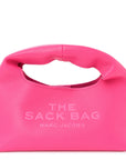Grained Calfskin Mini The Sack Bag Hot Pink