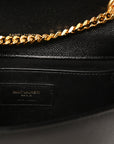 Grain De Poudre Small Monogram Kate Satchel Black