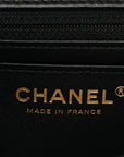 Lambskin Quilted Mini Rectangular Flap Black