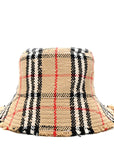 Tweed Check Bucket Hat M Archive Beige