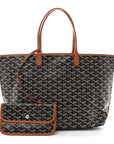 Goyardine Saint Louis PM Black Gold
