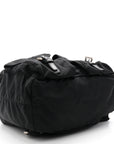 Tessuto Nylon Vela Medium Backpack Black
