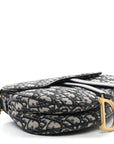 Oblique Saddle Bag Blue