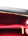 Caviar Quilted Medium CC Filigree Vanity Case Black