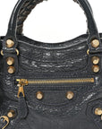 Agneau Giant 12 Gold Hardware Mini City Anthracite