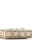 Tweed Cannage Medium Lady D-Joy Natural Black