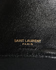 Lambskin Chevron Quilted Medium Loulou Black