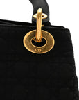 Nylon Cannage Medium Lady D1OR Black