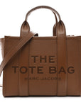 Grained Calfskin Small The Tote Bag Argan Oil