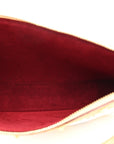 Monogram Multicolor Pochette Accessories White