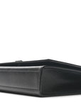 Grain De Poudre Medium Classic Monogram Monochrome Kate Satchel Black