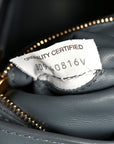 Nappa Maxi Intreccio Padded Cassette Crossbody Bag Thunder