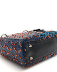 Sequin Lambskin Esprit Tokyo Mini Lady D1OR Blue Multicolor