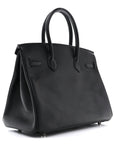 Epsom Birkin 30 Black
