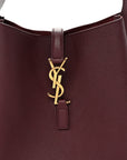 Smooth Calfskin Small Le 5 A 7 Soft Hobo Rouge Legion