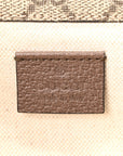 GG Supreme Monogram Web Small Neo Vintage Double Flap Messenger Bag Beige New Acero
