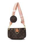 Monogram Multi Pochette Accessories Rose Clair