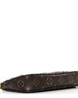 Monogram Sequins Pochette Accessories Black