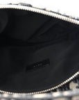 Oblique Mens Saddle Bag Blue