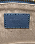 Damier Denim 3D Speedy Bandouliere 30 Denim Blue