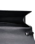 Grain De Poudre Medium Classic Monogram Monochrome Kate Satchel Black