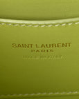 Calfskin Lizard Embossed Le 5 A 7 Mini Hobo Dull Lime