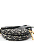 Oblique Saddle Bag Blue