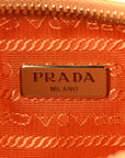 Re-Nylon Saffiano Re-Edition 2005 Shoulder Bag Amber