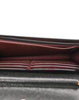 Caviar Quilted CC Turnlock Wallet On Chain WOC Black