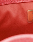 Caviar Quilted Mini CHNL 25 Handbag Coral